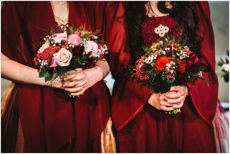 same sex wedding bridal ceremony