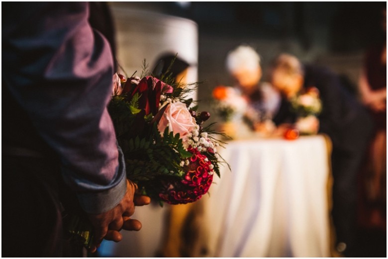 same sex wedding bridal ceremony