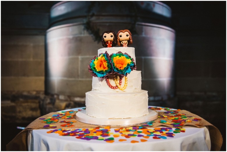 same sex wedding cake