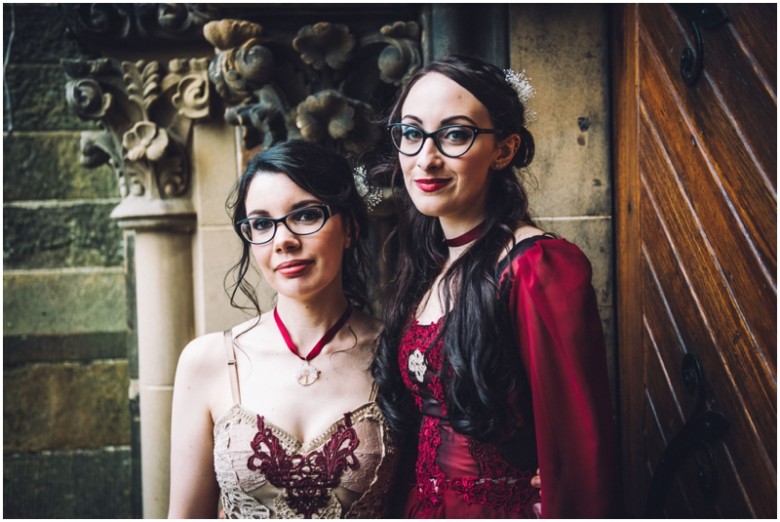 same sex wedding brides