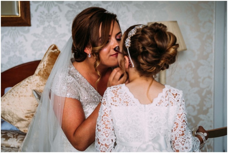 bride and her bridesmaids