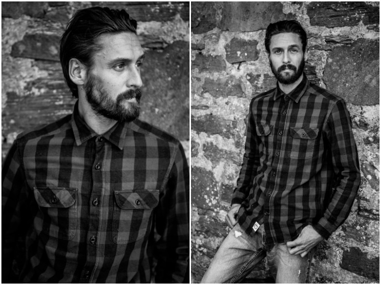 male model natural light image