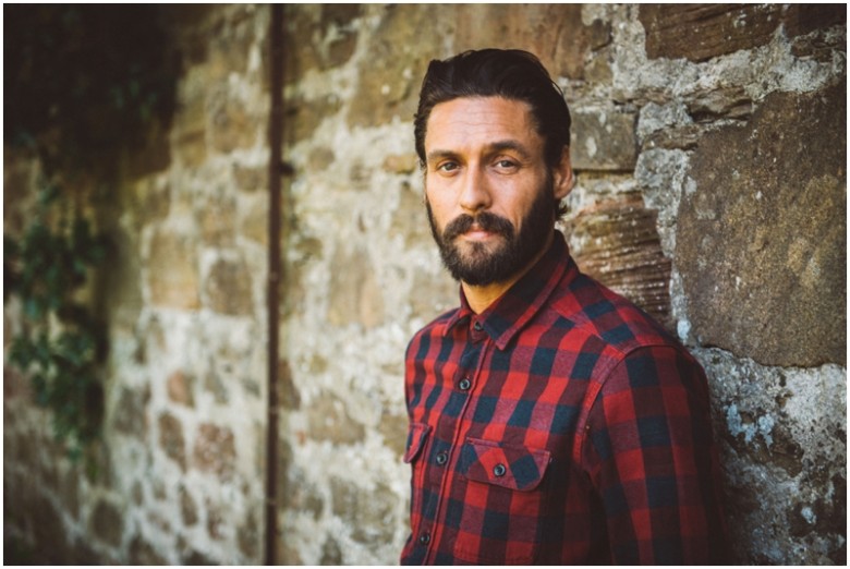 male model natural light image