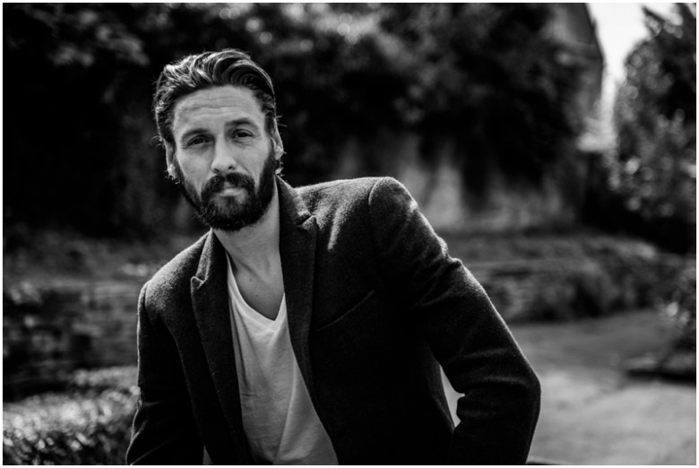 male model natural light image