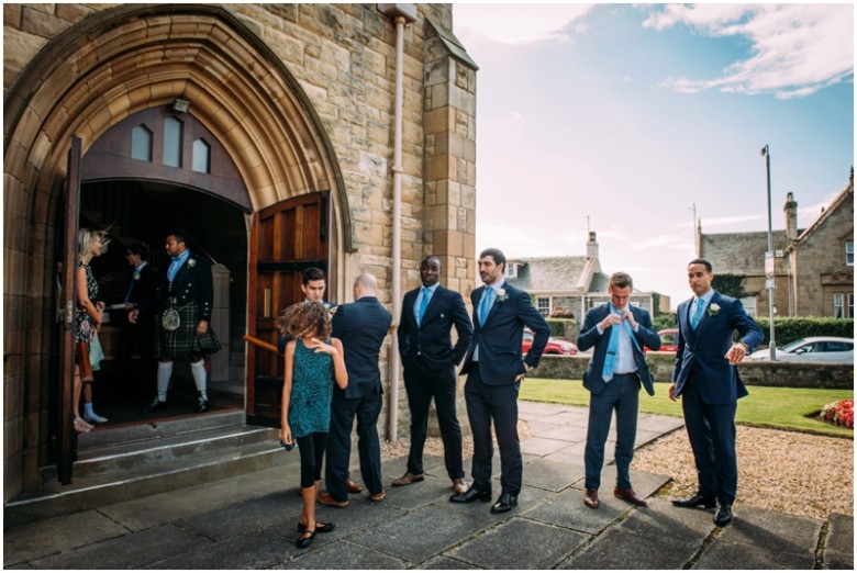 groom and groomsmen