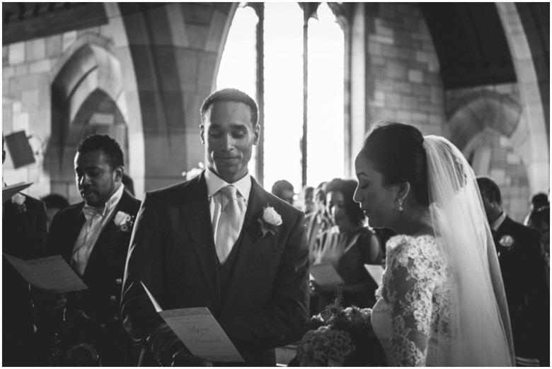 bride and groom wedding ceremony