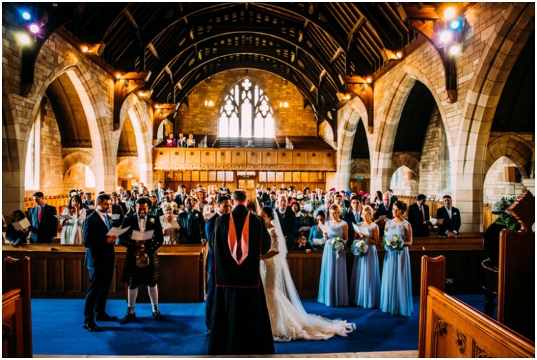 bride and groom wedding ceremony