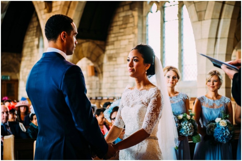 bride and groom wedding ceremony