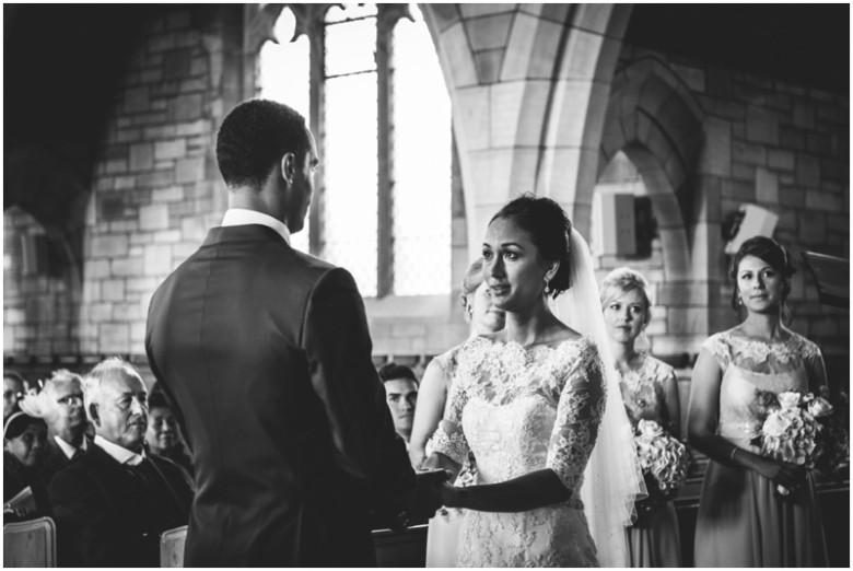 bride and groom wedding ceremony