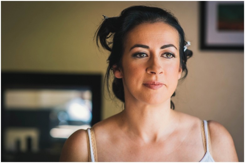 bride getting ready