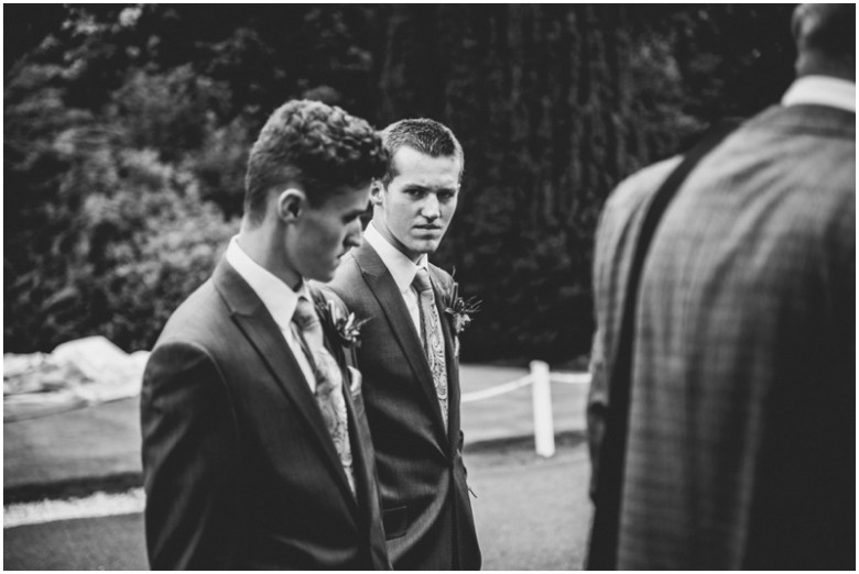 groom and his groomsmen