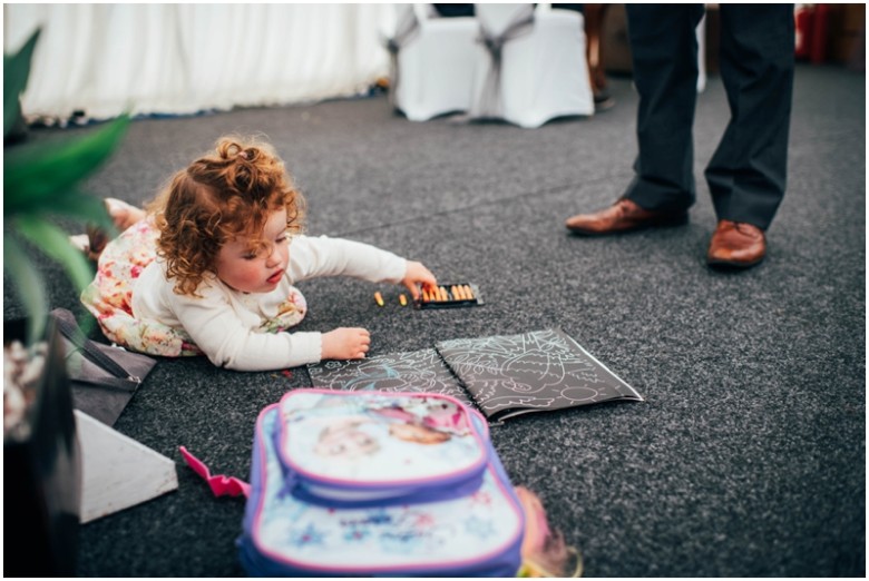 kids at a wedding