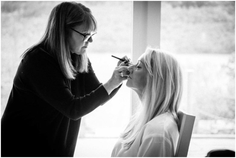 bride getting ready