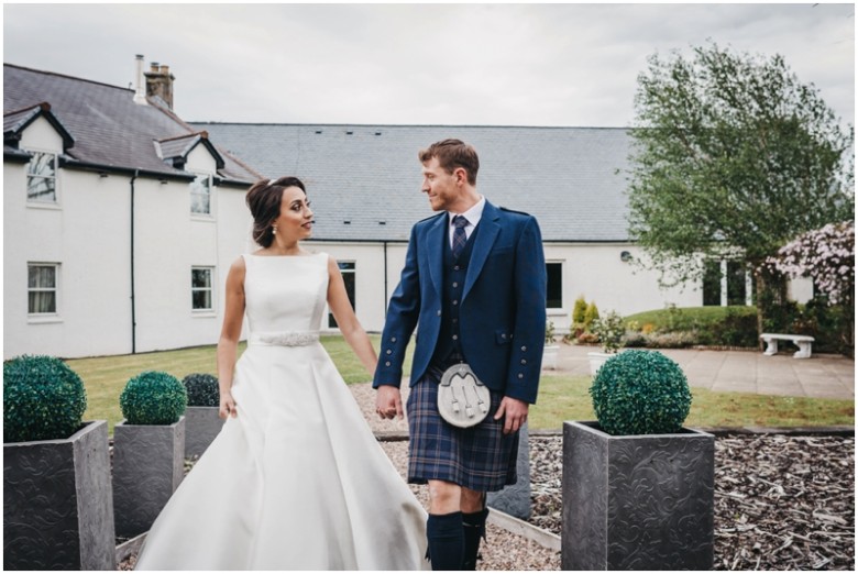 Fenwick Hotel Bride and Groom