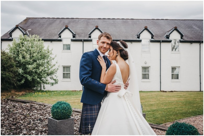 Fenwick Hotel Bride and Groom