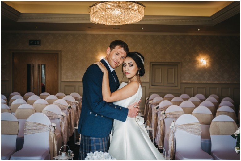 Fenwick Hotel Bride and Groom