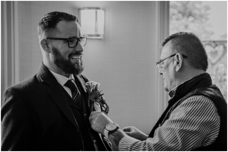 groom and his groomsmen