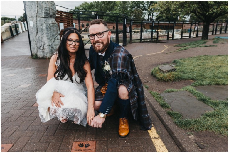 bride and groom