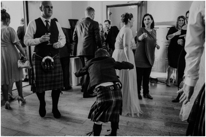 bride and grooms first dance