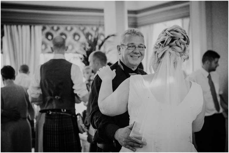 bride and grooms first dance