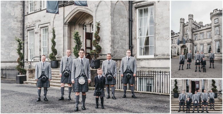 groom and his groomsmen