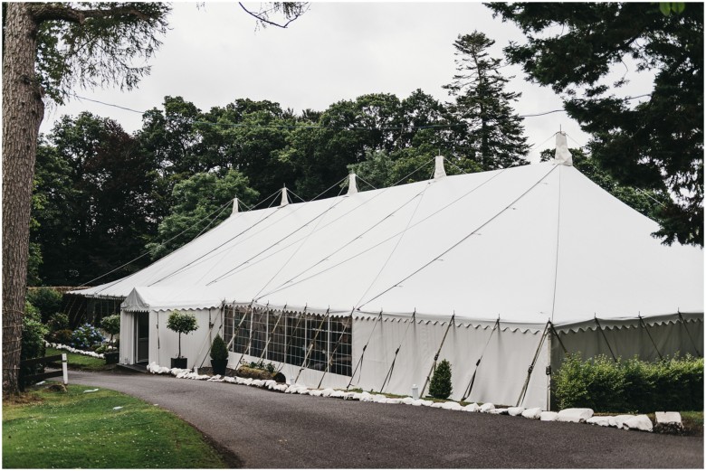 wedding marquee