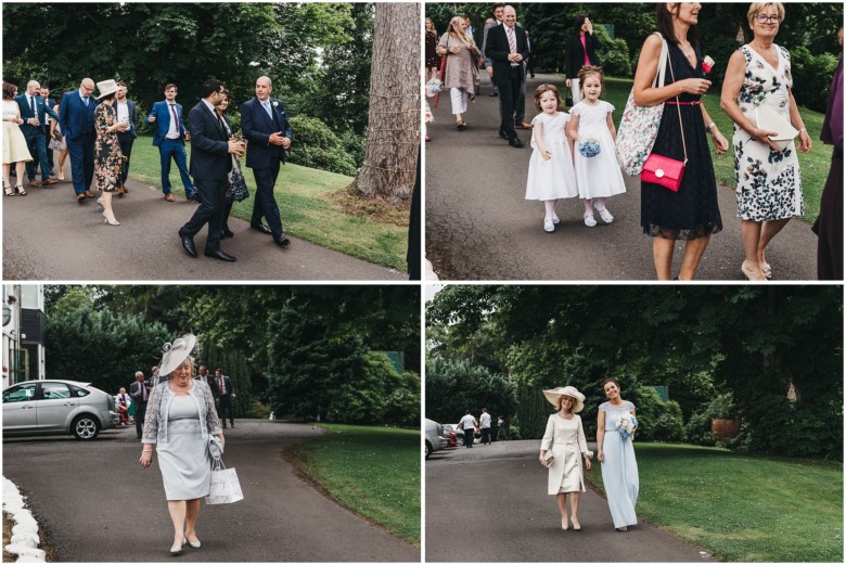 wedding guests