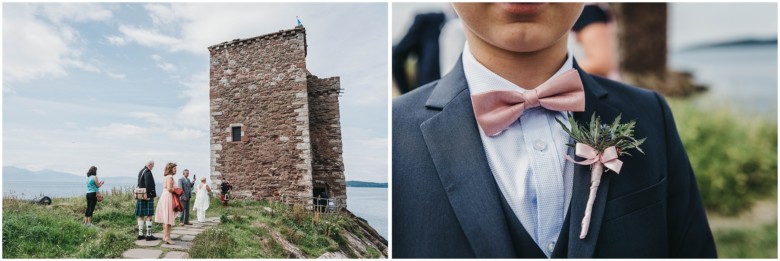 Scottish castle wedding