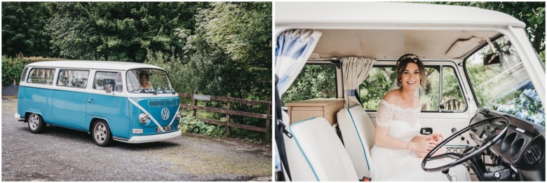 wedding VW camper van