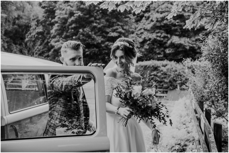 wedding VW camper van