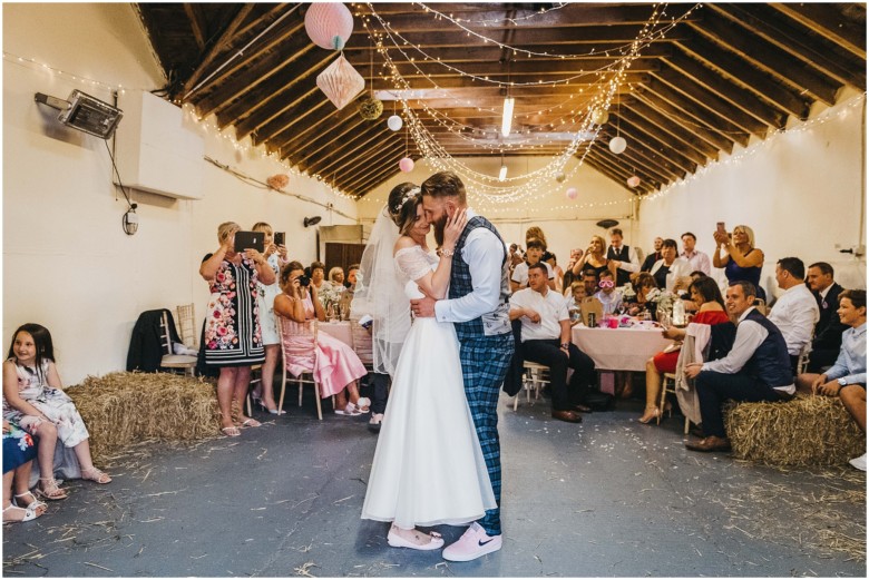 bride and groom's first dance