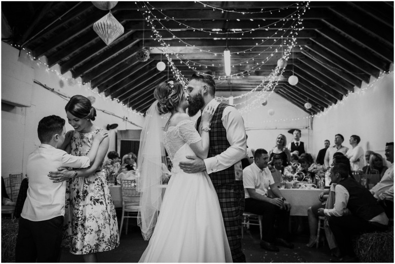 bride and groom's first dance