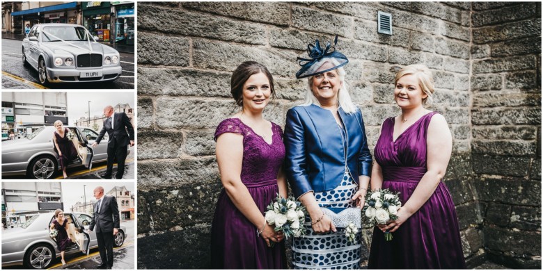 brides mum and her bridesmaids