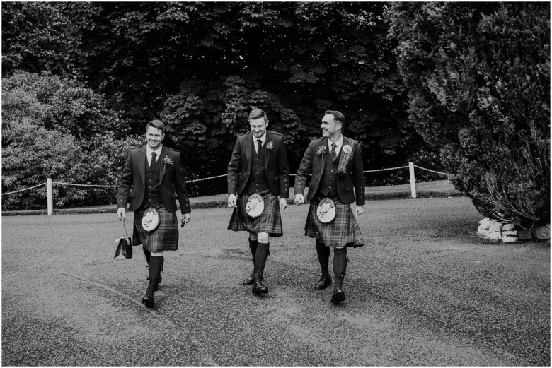 groom and his groomsmen