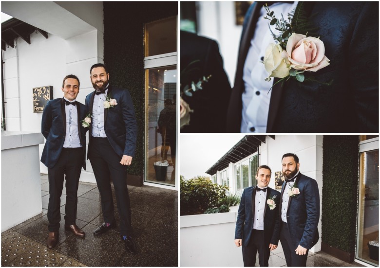 groom and his best man 