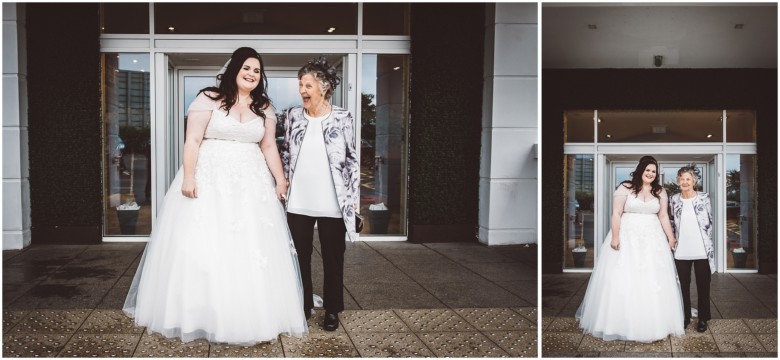 bride and her grandmother