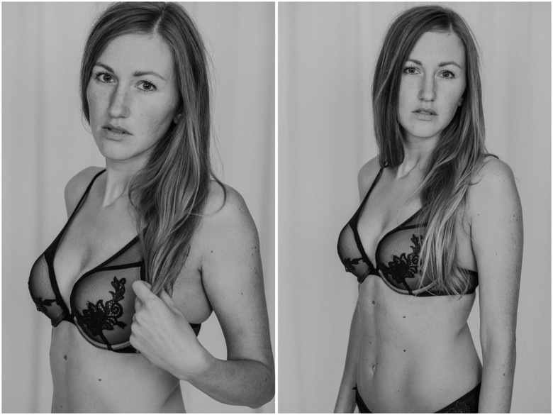 photoshoot for a female model