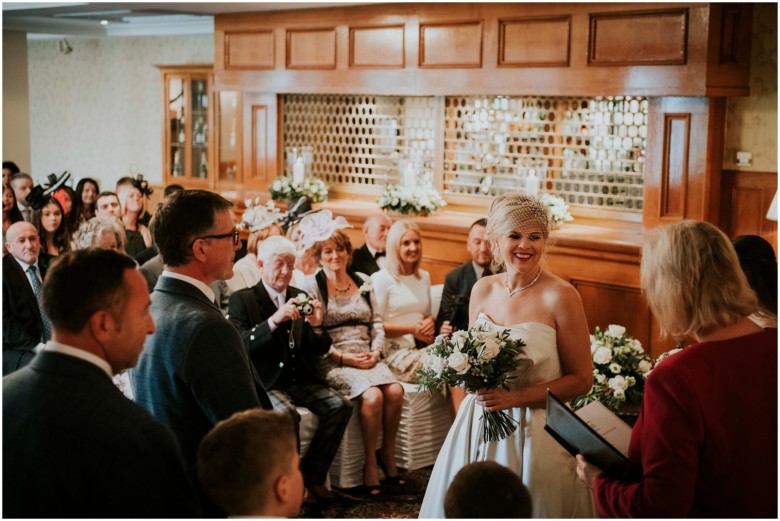 bride and groom wedding ceremony