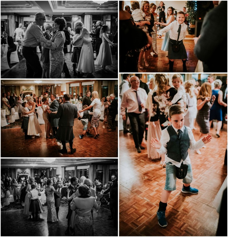 bride and groom first dance