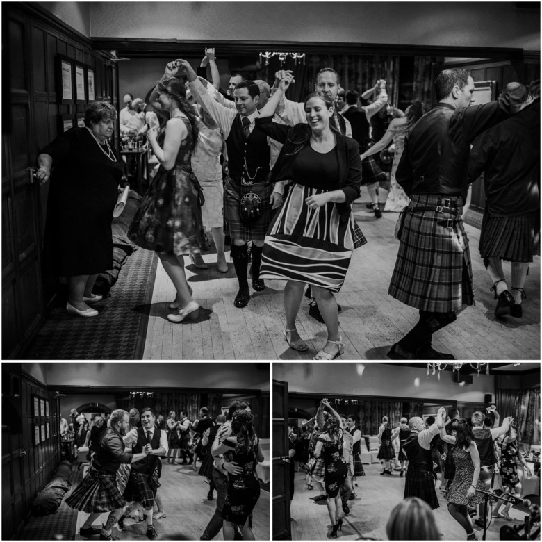 bride and grooms first dance