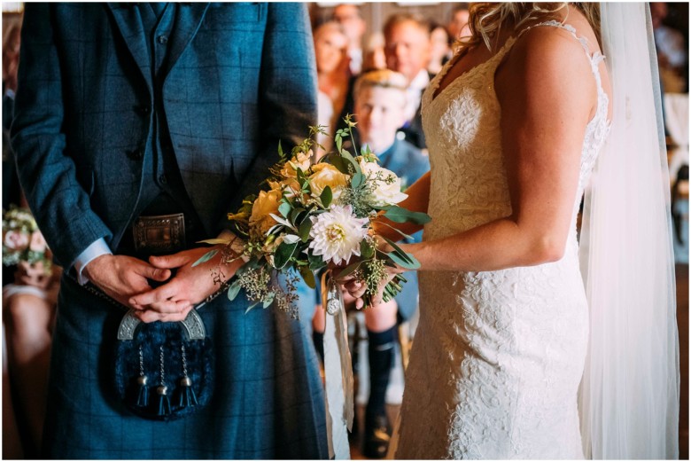 bride and groom wedding ceremony