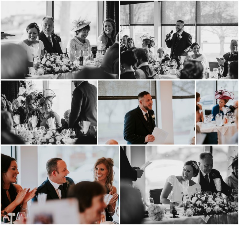 wedding breakfast and speeches