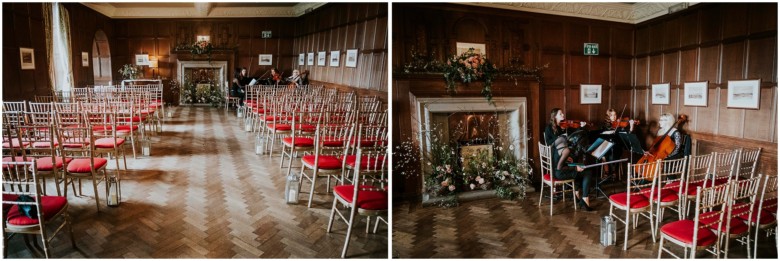 wedding venue in a scottish castle