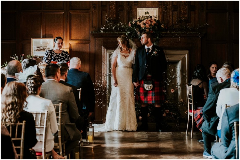 bride and groom wedding ceremony