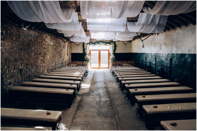 rustic barn wedding venue details