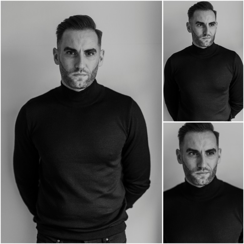 photoshoot for a male model