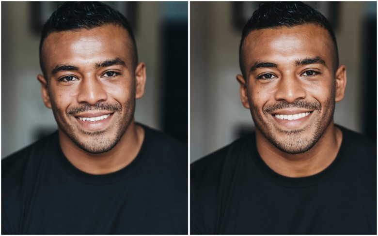 Headshots for a male actor