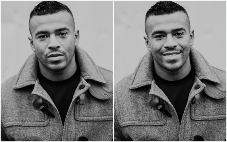 Headshots for a male actor
