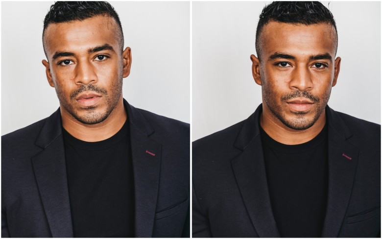 Headshots for a male actor