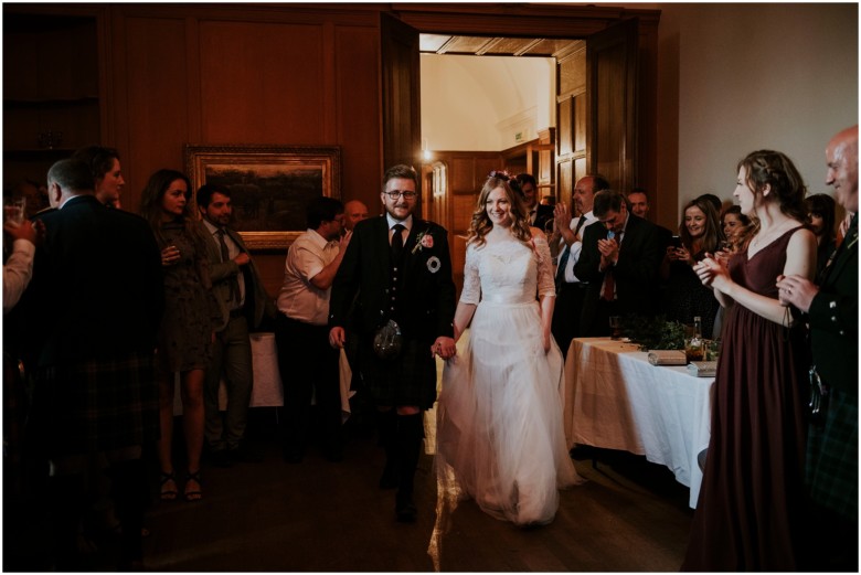 bride and groom's first dance